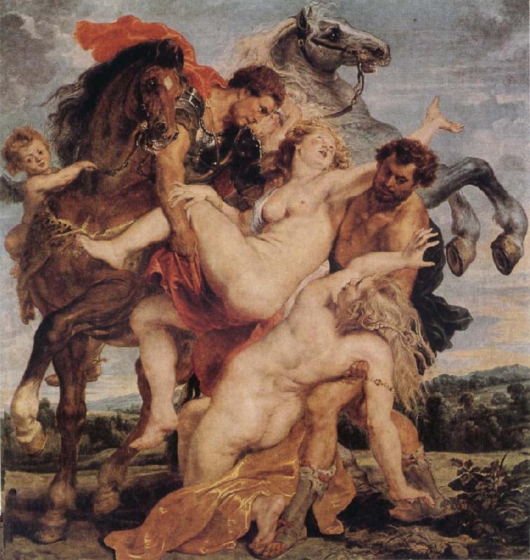 The Rape of the Daughters of Leucippus, Peter Paul Rubens
